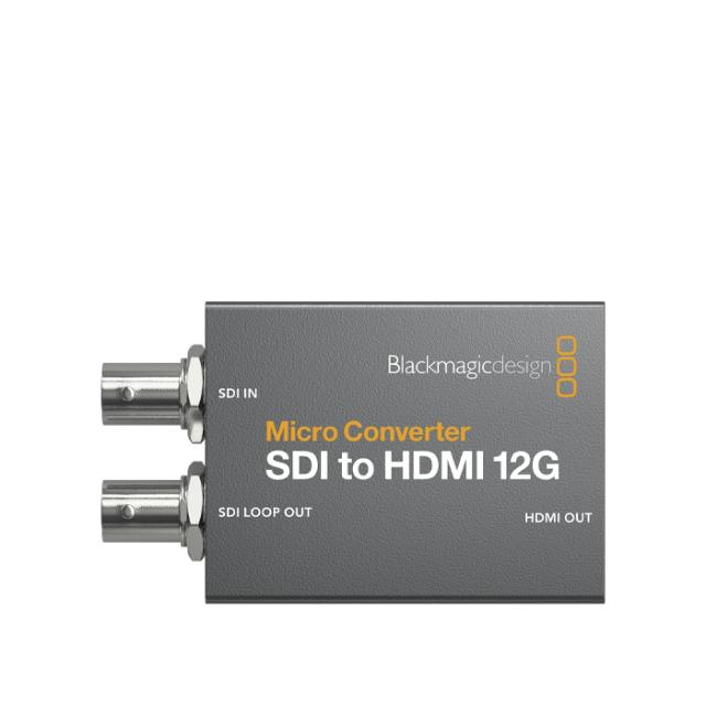 BLACKMAGIC MICRO CONVERTER SDI TO HDMI 12G
