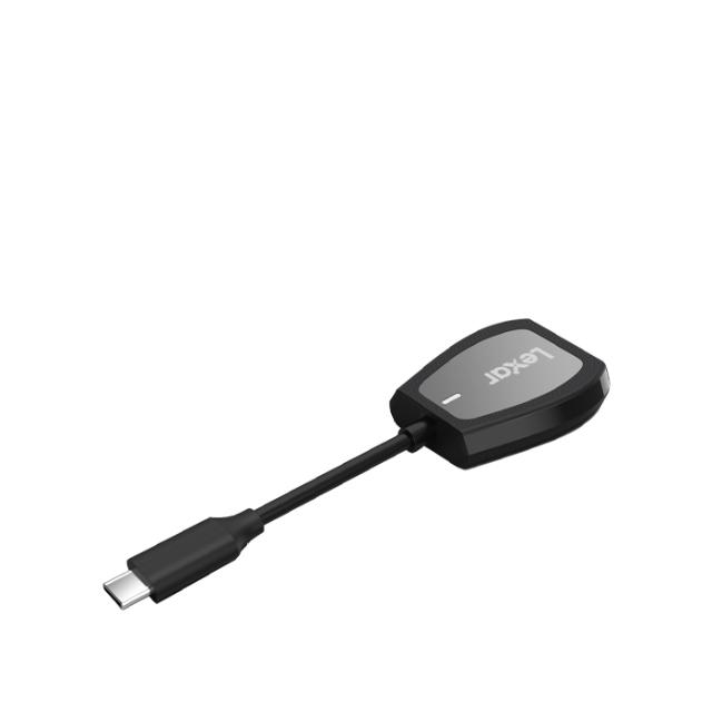 LEXAR USB-C SD & MICRO SD DUAL SLOT CARDREADER