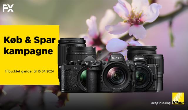 Nikon Køb og Spar kampagne