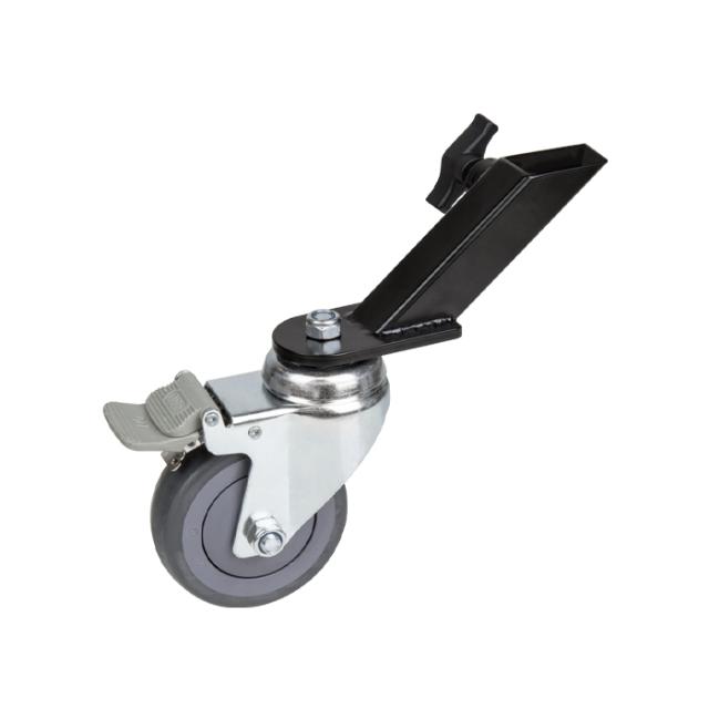 KUPO KC-100M 100MM CASTER WITH BRAKE 25MM SQUARE A