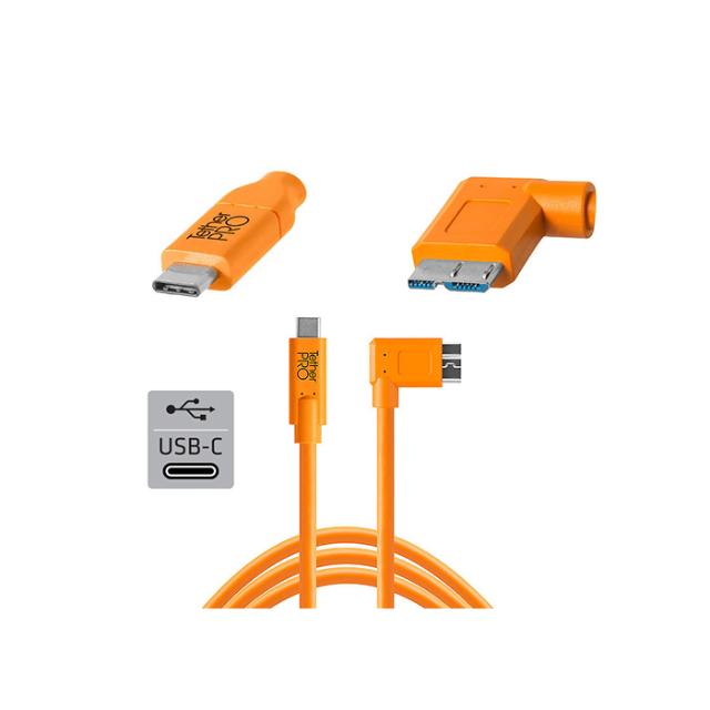 TETHER TOOLS USB-C TO 3.0 MICRO-B RIGHT ANGLE 4.6M