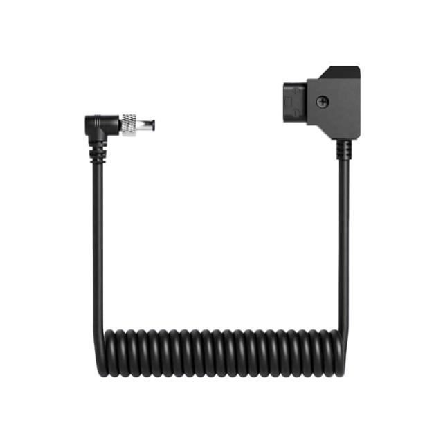 ATOMOS DC LOCKED TO D-TAP COILED CABLE