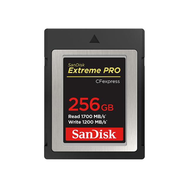 SANDISK CFEXPRESS 256GB TYPE-B 1700/1200MB/S