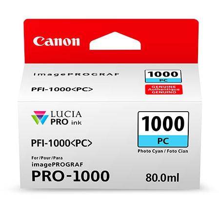 CANON PFI-1000PC PHOTO CYAN FOR PRO-1000