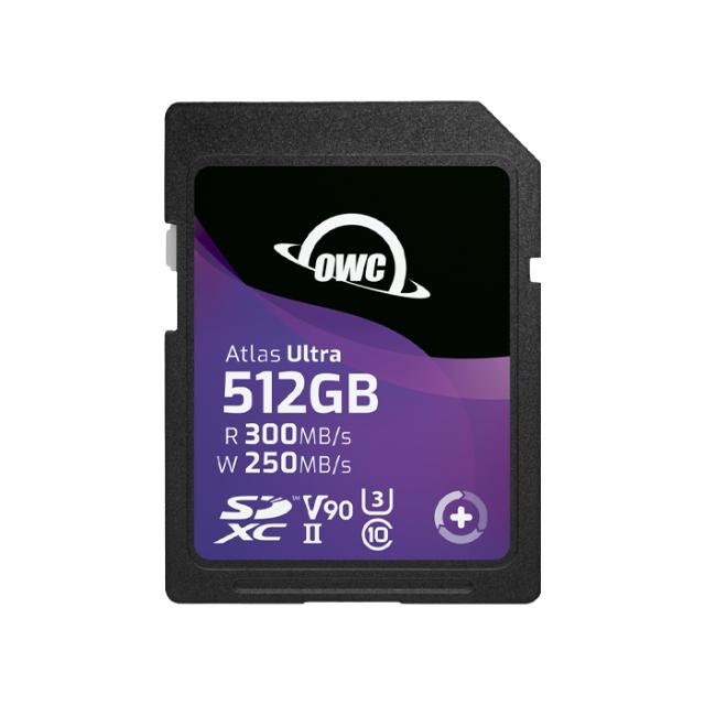 OWC SD ATLAS S 512GB 300/250MB/S UHS-II