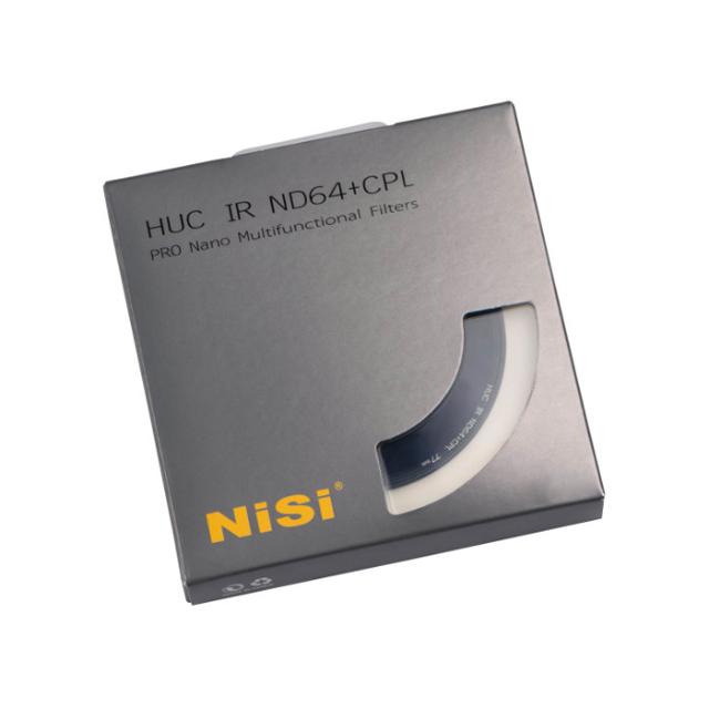 NISI 62 MM ND64 FILTER 6 STOPS W/ CIRCULAR POL