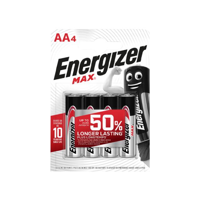 ENERGIZER AA MAX 4 PACK
