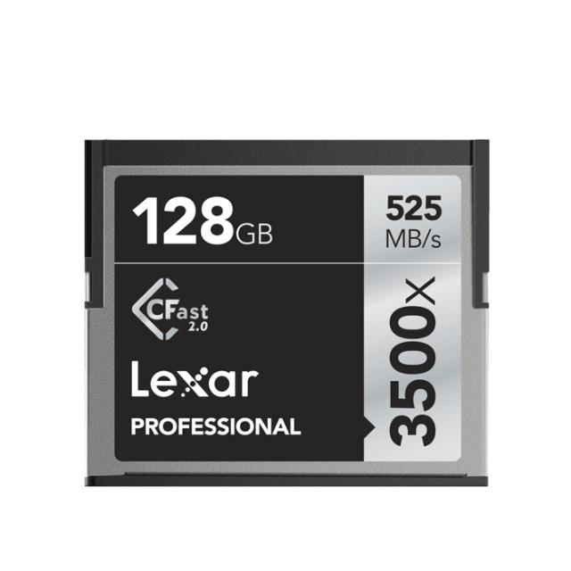 LEXAR CFAST 128GB 525MB/S 3500X PRO