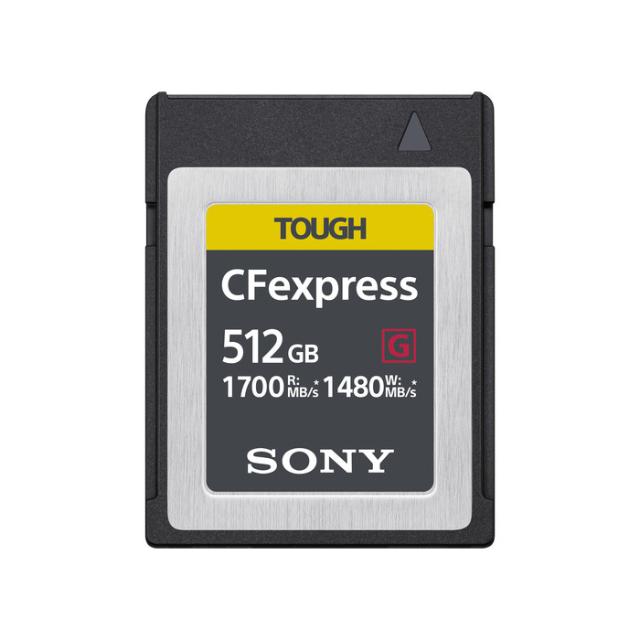 SONY CFEXPRESS 512 GB TYPE-B TOUGH 1700/1480 MB/S