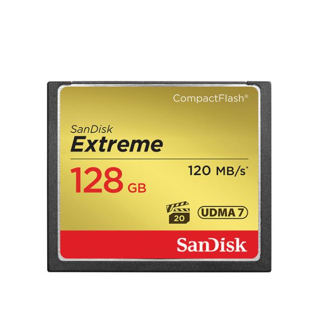 SANDISK CF 128 GB EXTREME 120MB/S