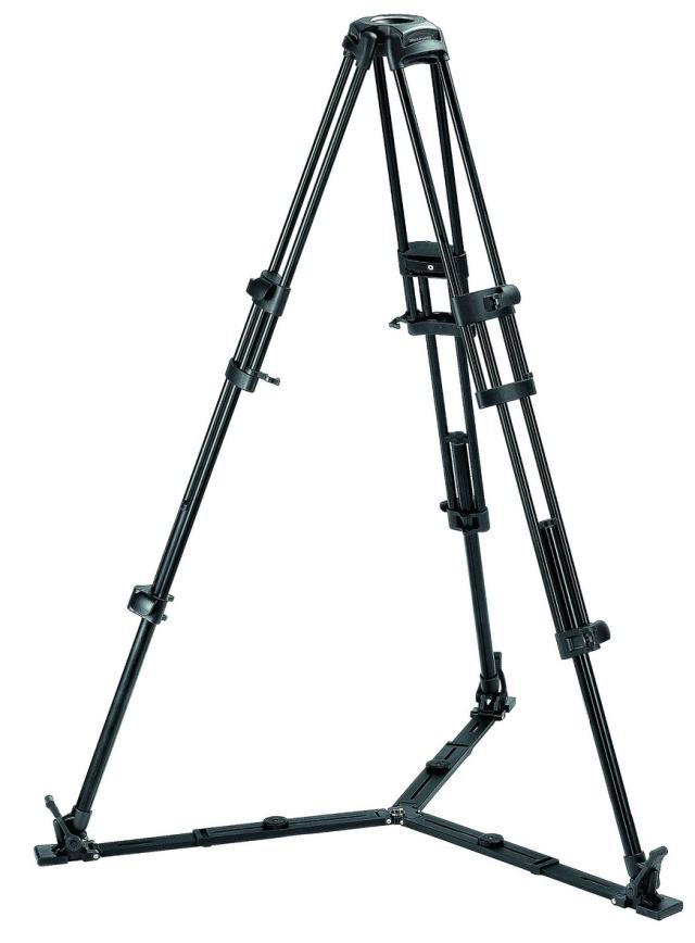 MANFROTTO 525 VIDEO TRIPOD WITH 502 HEAD 