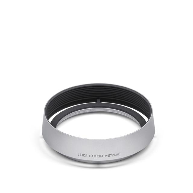 LEICA Q3 LENS HOOD ROUND SILVER ANODIZED FINISH