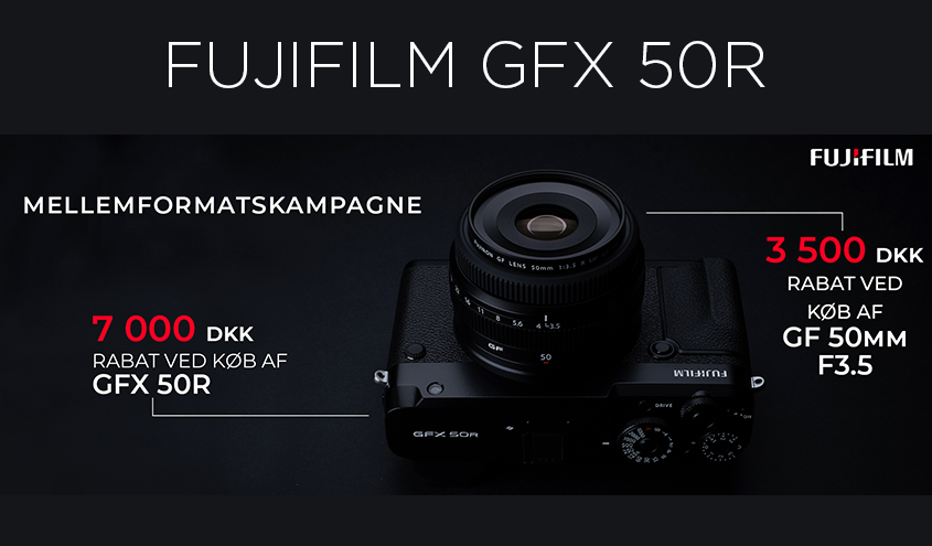 Fujifilm GFX 50R kampagne