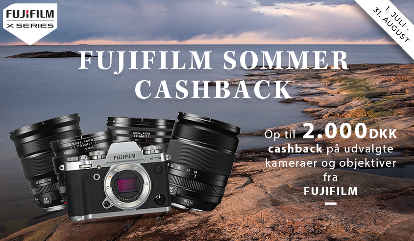 Fujifilm cashback kampagne sommer 2020