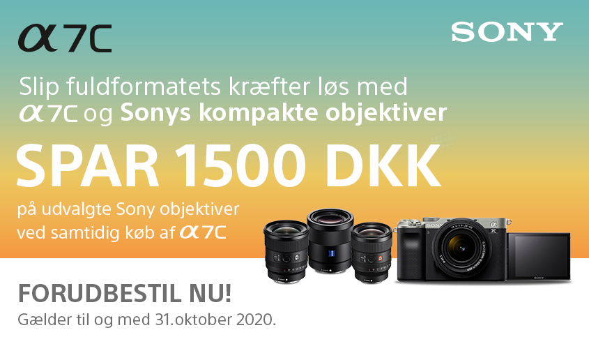 Sony a7C preorder tilbud