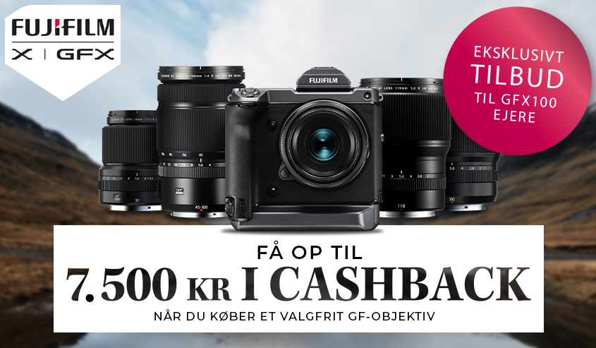 Fujifilm GFX100 objektiv cashback