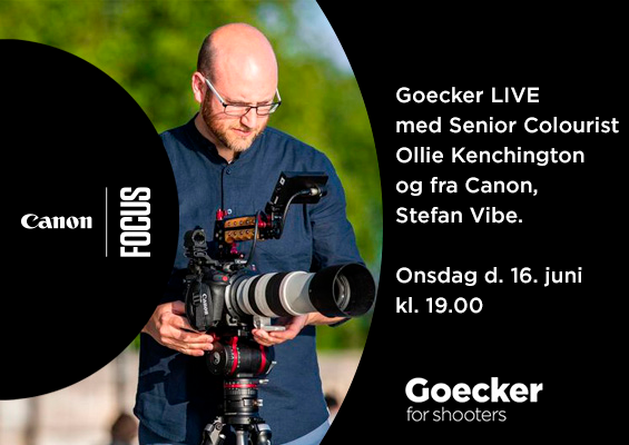 Goecker LIVE - Brugererfaring med Cinema EOS C70 og EOS R5