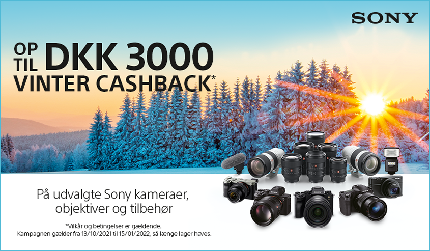 Sony vinter cashback kampagne