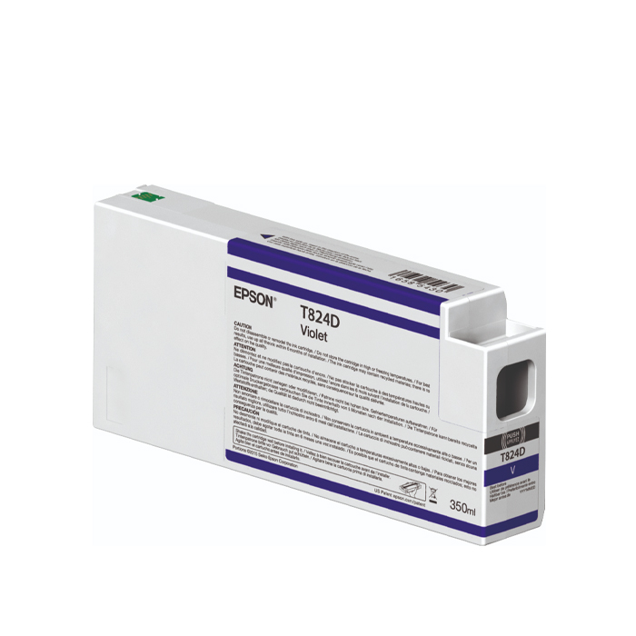 EPSON T824D VIOLET F. P7000V/P9000V 350ML.